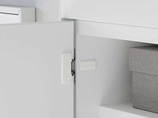 Salice Conecta Hinge for Wooden Doors 10-12.5mm Overlay - CQA3JE - From 25mm Thick