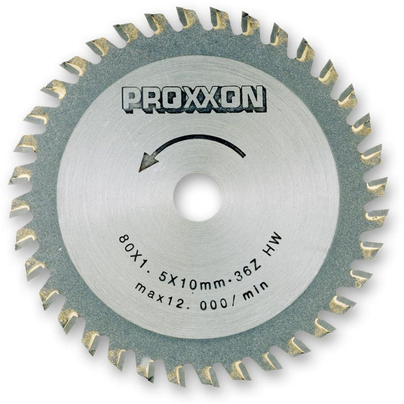 Load image into Gallery viewer, Proxxon TCTSaw Blade for KGS80 80mm Dia     (28732)
