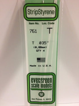 Load image into Gallery viewer, EVERGREEN Styrene T-Profile
