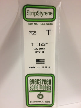 Load image into Gallery viewer, EVERGREEN Styrene T-Profile
