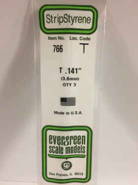 Load image into Gallery viewer, EVERGREEN Styrene T-Profile
