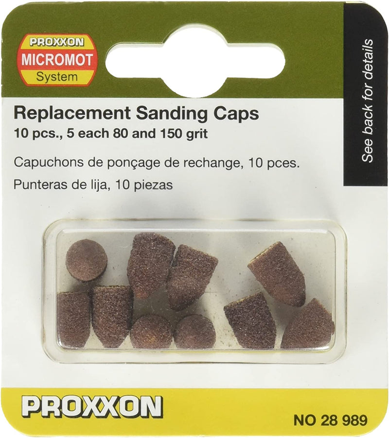 Load image into Gallery viewer, Proxxon Sanding Points (10) with Arbor and Spare Points to Suit   (28987 &amp; 28989)
