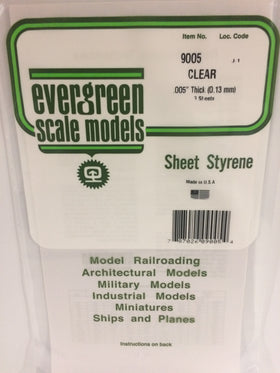 Load image into Gallery viewer, EVERGREEN Clear Styrene Sheets
