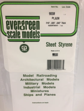 Load image into Gallery viewer, EVERGREEN White Styrene Sheets
