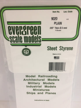 Load image into Gallery viewer, EVERGREEN White Styrene Sheets
