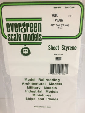 Load image into Gallery viewer, EVERGREEN White Styrene Sheets

