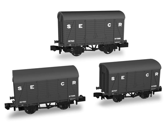 RAPIDO 942004 SECR 12T Covered Van Dia.1426 - SECR Livery
