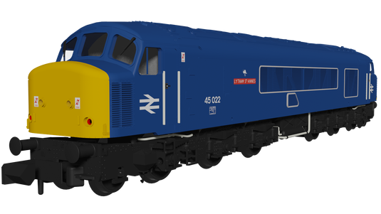 RAPIDO 948110 Class 45 1CoCo1 45022 'Lytham St Annes' BR Blue with Sealed Beam Headlights - DCC Ready