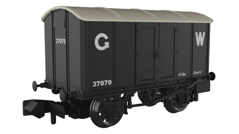 Load image into Gallery viewer, RAPIDO 961002 Iron Mink Vans Triple Pack - GWR (Inter-War Livery)
