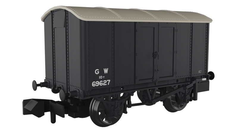 Load image into Gallery viewer, RAPIDO 961002 Iron Mink Vans Triple Pack - GWR (Inter-War Livery)
