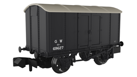 RAPIDO 961002 Iron Mink Vans Triple Pack - GWR (Inter-War Livery)