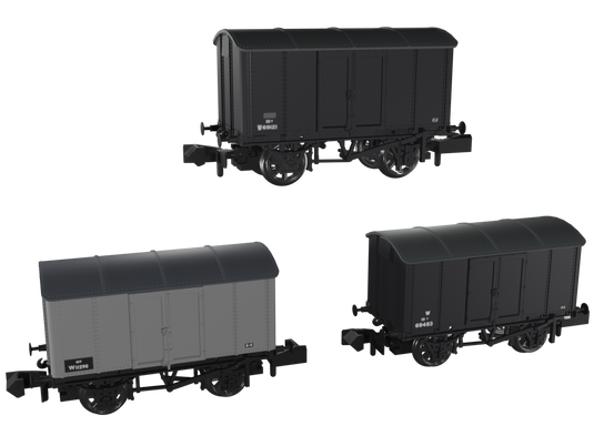 RAPIDO 961011 Iron Mink Vans Triple Pack - BR(W) LIvery