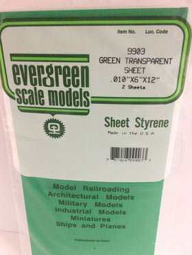 Load image into Gallery viewer, EVERGREEN Transparent Coloured Styrene Sheets
