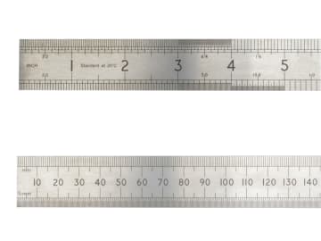 Load image into Gallery viewer, Rustless Precision Steel Rules Metric/Imperial 150mm - 1000mm

