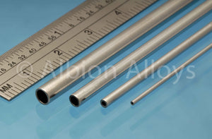Albion Alloys AT Metric Aluminium Tube - 305mm Lengths