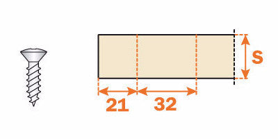 Salice TITANIUM Inline Diecast Clip-On Mount Plate BAP3R36 3mm