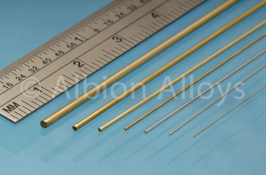 Albion Alloys NSR Metric Nickel Silver Rod - 305mm Lengths