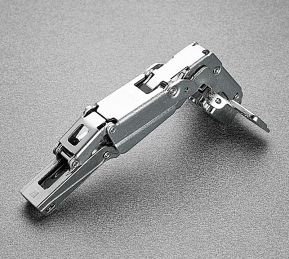 Load image into Gallery viewer, Salice 165° Full Overlay Sprung Cabinet Hinge 45mm Centres 8mm Dowel Fix - C2RFA99
