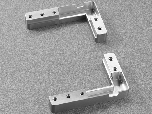 Salice Corner Connectors for Air & Conecta Aluminium Door Profile - 16.5mm Overlay - DEL6BSFV02
