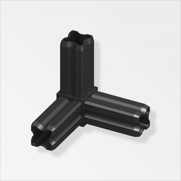 Load image into Gallery viewer, Combitech 90 Degree 3-Spigot Corner Connector for 23.5mm Tube
