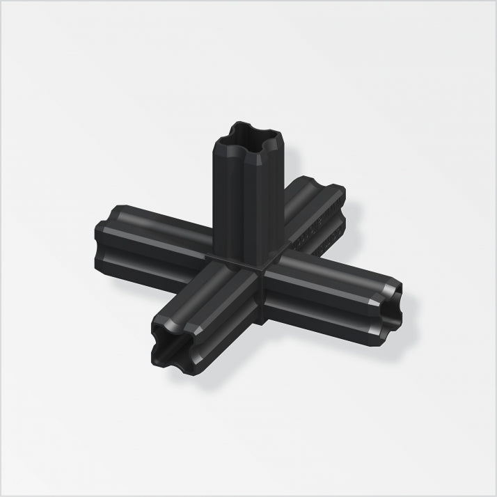 Load image into Gallery viewer, Combitech 90 Degree 5-Spigot Edge Connector for 23.5mm Tube
