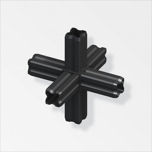 Combitech 90 Degree 6-Spigot Connector for 23.5mm Tube