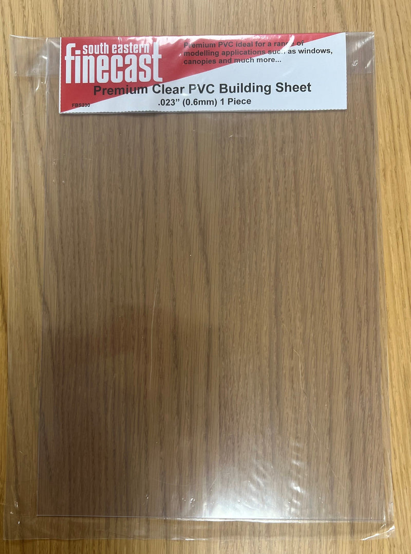 Load image into Gallery viewer, SE FINECAST CLEAR PVC Sheets - 228 x 330mm
