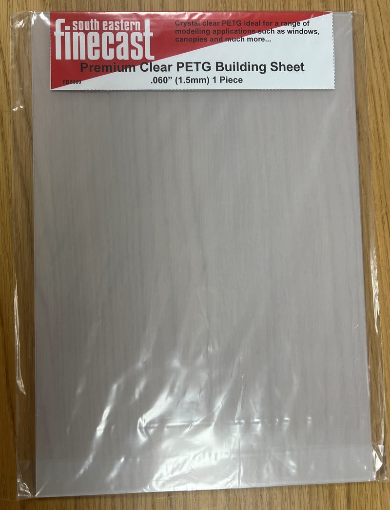Load image into Gallery viewer, SE FINECAST CLEAR PETG Sheets - 228 x 330mm
