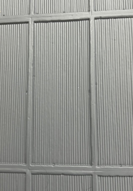 SEF FBS409 & FBS410 Embossed 4mm Corrugated Sheet - 228 x 330mm