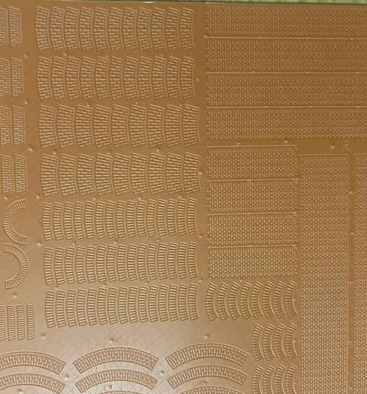 SEF FBS411 Embossed 4mm English Bond Details - 228 x 330mm