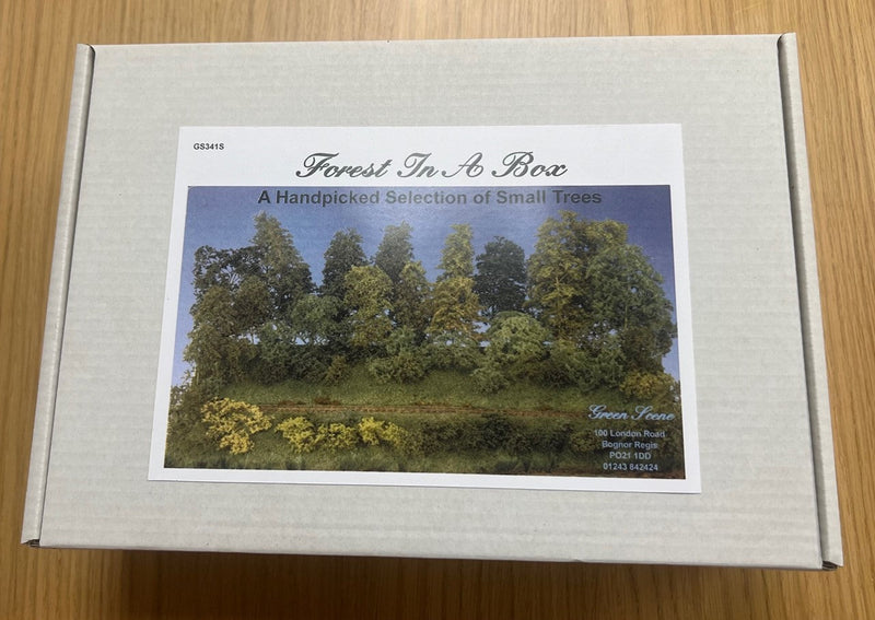 Load image into Gallery viewer, Green Scene GS341  Sea Foam FOREST TREES IN A BOX  (Sm, Med &amp; Lg)
