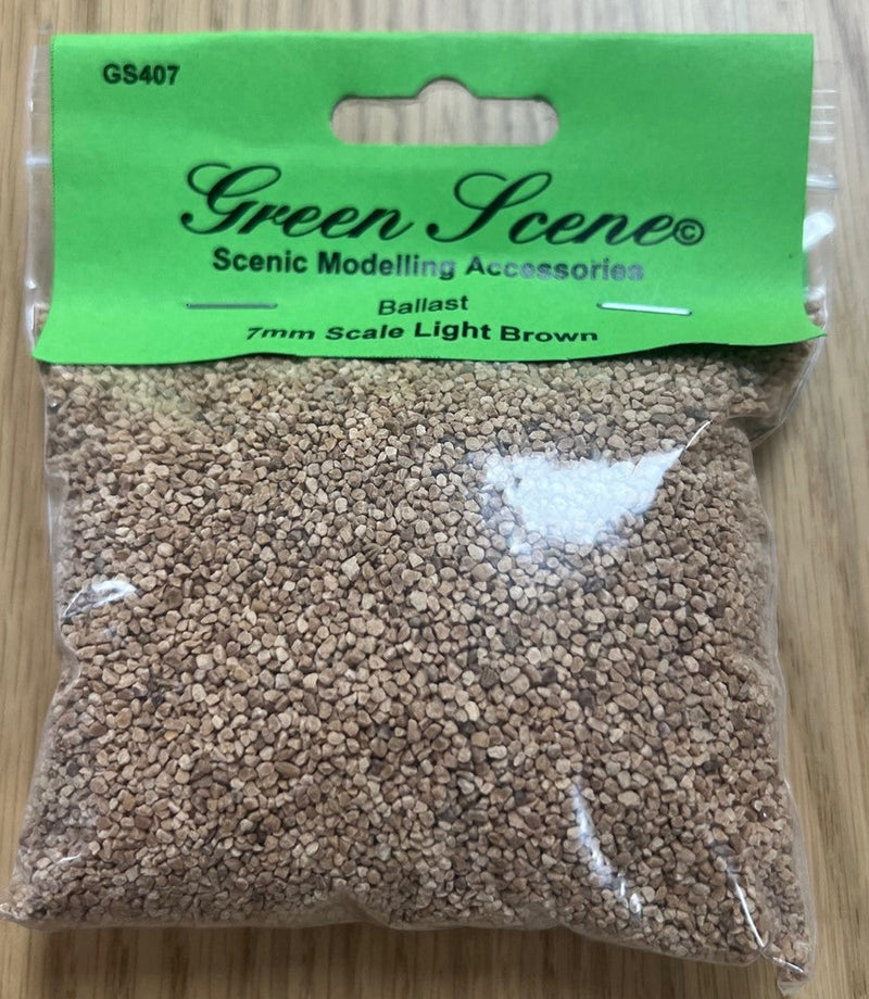 Load image into Gallery viewer, Green Scene Track Ballast - 7mm Scale
