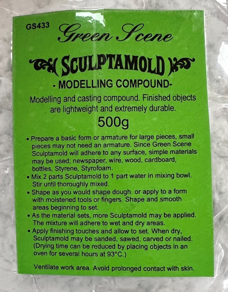 Load image into Gallery viewer, Green Scene GS433 SCULPTAMOLD Compound 500g

