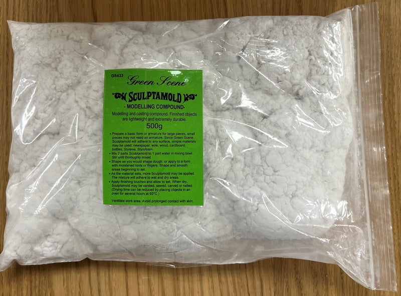 Load image into Gallery viewer, Green Scene GS433 SCULPTAMOLD Compound 500g
