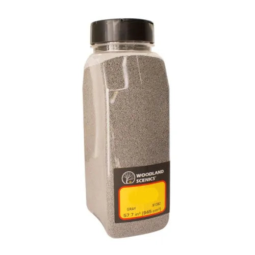 Woodland Scenics B1375 Track Ballast - FINE Grade - GREY