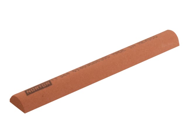 Load image into Gallery viewer, NORTON India Stone HALF-ROUND File 12mm
