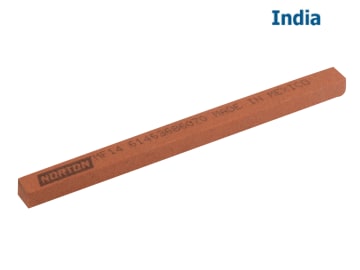 NORTON India Stone SQUARE File 6/10mm