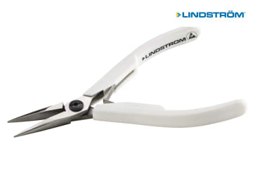 Load image into Gallery viewer, LINDSTROM 7890 Supreme Long Snipe Nose Smooth Jaw Pliers 132mm
