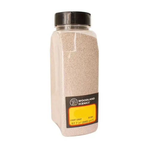 Load image into Gallery viewer, Woodland Scenics B1374 Track Ballast - FINE Grade - LIGHT GREY
