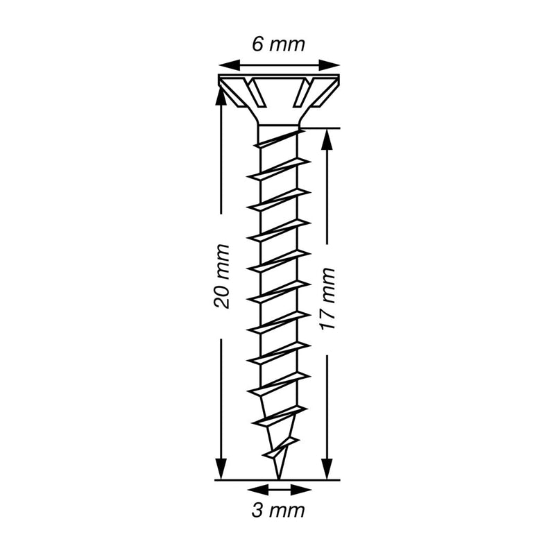 Load image into Gallery viewer, SPAX Wirox Pozi Screw 3.0 x 20mm - Box of 200
