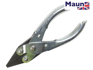 Load image into Gallery viewer, MAUN 4340 Narrow Snipe-Nose Parallel Action Smooth Jaw Pliers 125mm
