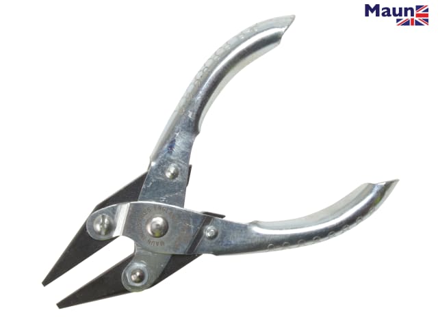 Load image into Gallery viewer, MAUN 4340 Narrow Snipe-Nose Parallel Action Smooth Jaw Pliers 125mm
