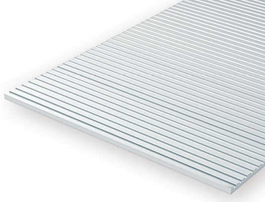 EVERGREEN Passenger Car Siding Styrene Sheets