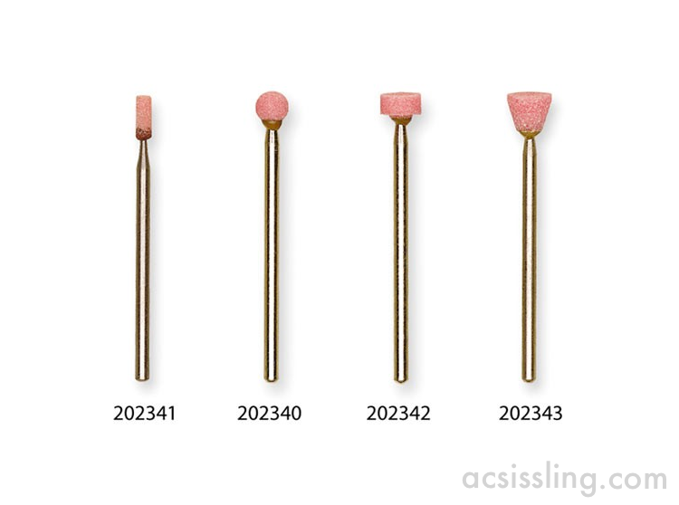 Load image into Gallery viewer, Proxxon Corundum Grinding Bits - 2.35mm Shanks (Packs of 5)   (28772, 28774, 28776 &amp; 28778)
