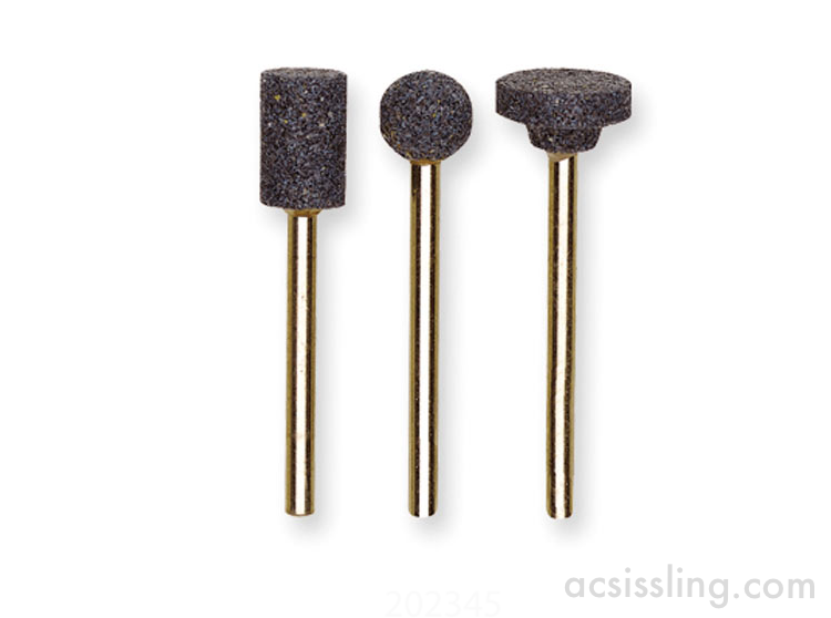 Load image into Gallery viewer, Proxxon Corundum Grinding Bits - 3mm Shank  (Packs of 3)   (28781, 28782 &amp; 28783)
