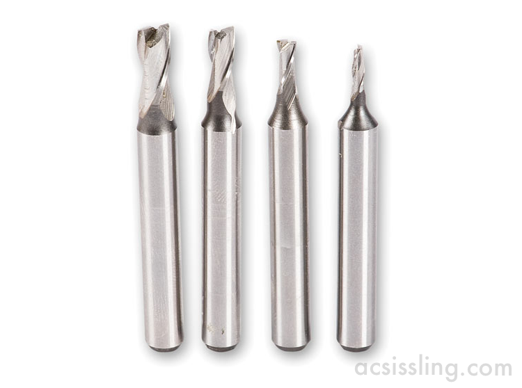 Load image into Gallery viewer, Proxxon 4-Piece HSS Milling Cutter Set 2 - 5mm     (24610)
