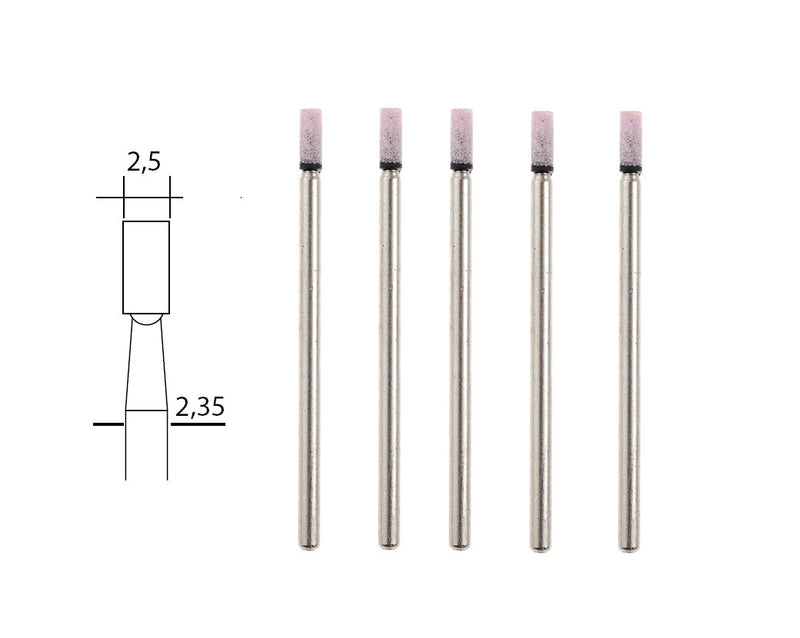 Load image into Gallery viewer, Proxxon Corundum Grinding Bits - 2.35mm Shanks (Packs of 5)   (28772, 28774, 28776 &amp; 28778)

