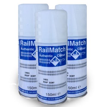 Load image into Gallery viewer, RAILMATCH Aerosol Enamel Authentic Colour 150ml Cans
