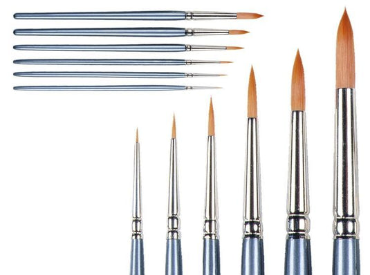 Pro Arte Series 60 Prolon Masterstroke Nylon Round Brushes - All Purpose High Quality