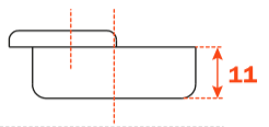 Load image into Gallery viewer, Salice 110° Quarter Overlay  Sprung Cabinet Hinge - C2A6D99
